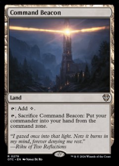 Command Beacon Outlaws of Thunder Junction Commander